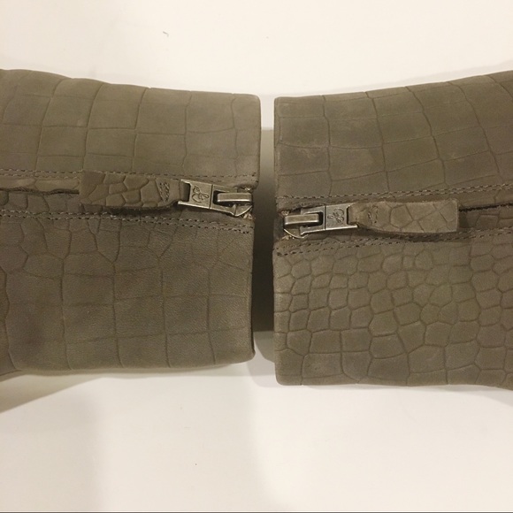 EUC Sam Edelman Gray Suede Reyes Boot sz 7 1/2 - Picture 8 of 8